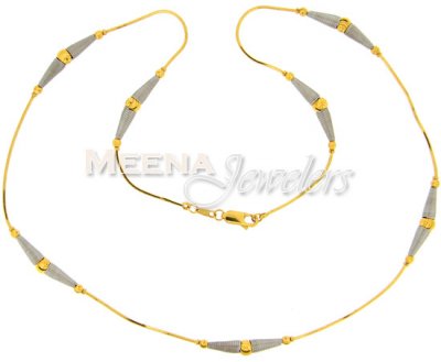 22 Kt Gold Fancy Chain ( 22Kt Gold Fancy Chains )