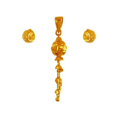 22kt Gold Pendant Set ( Gold Pendant Sets )