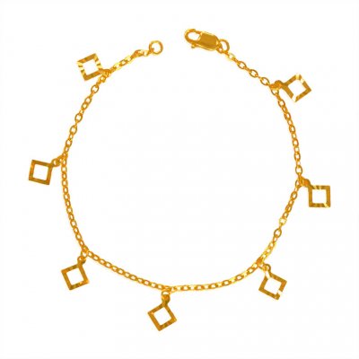 22Kt Gold Ladies Bracelet ( Ladies Bracelets )