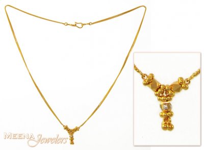 22Kt Gold Fancy Chains ( 22Kt Gold Fancy Chains )