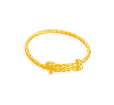 Gold Kada For Babies (1PC) ( Baby Bangles )