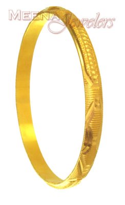 22 Kt Gold Baby Bangle ( Baby Bangles )