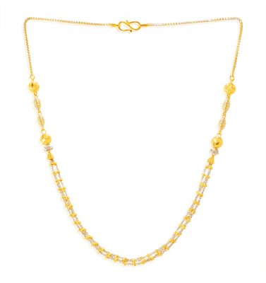 22KT Gold Layer Necklace Chain ( 22Kt Gold Fancy Chains )