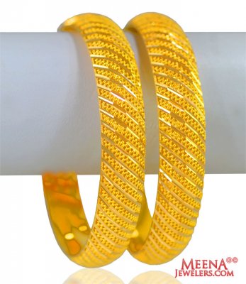 22K Gold  Kada 2 PCs ( Kadas )