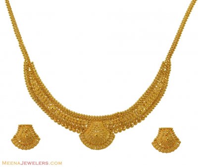 22K Yellow Gold Set ( 22 Kt Gold Sets )