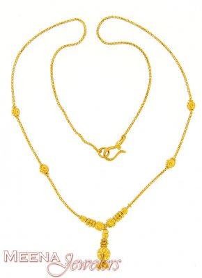 Gold Dokya Chain ( 22Kt Gold Fancy Chains )