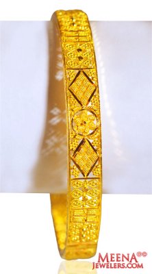 22Kt Gold Filigree Kada (1 Pc) ( Kadas )