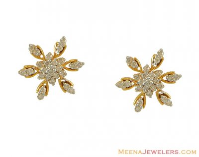 Genuine Diamond Earrings ( Diamond Earrings )