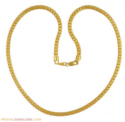 22Kt Gold Fancy Chain ( Plain Gold Chains )