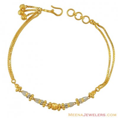 22Kt Gold Ladies Bracelet ( Ladies Bracelets )