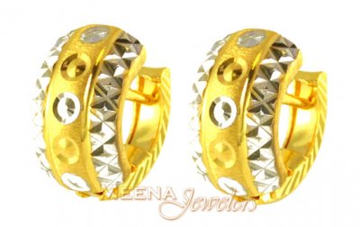 22Kt Gold Clip On Earrings ( Clip On Earrings )