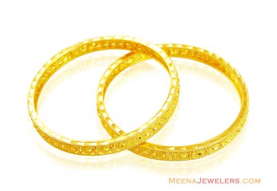 Designer 22k Filigree Baby Kada  ( Baby Bangles )