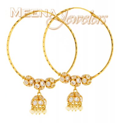 22Kt Gold Exquisite Earrings ( Exquisite Earrings )