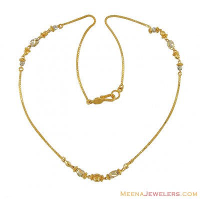 22k Gold Fancy Chain ( 22Kt Gold Fancy Chains )