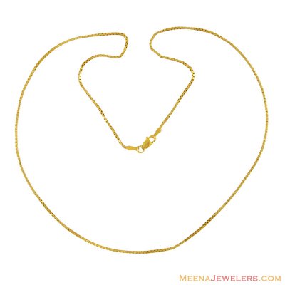 22k Gold Chain ( 22Kt Gold Fancy Chains )