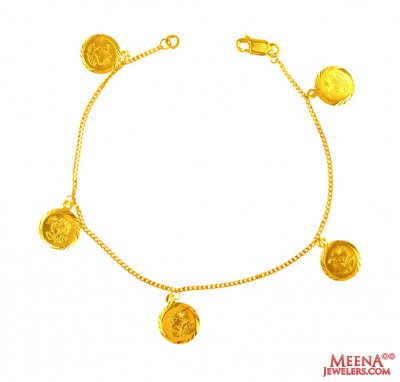 22Kt Gold Ginni Bracelet ( Ladies Bracelets )