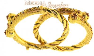 22Kt Gold Bangle ( Kada) ( Kadas )