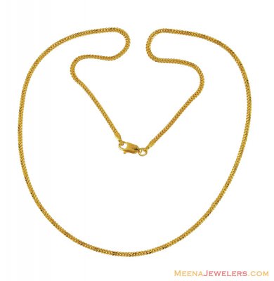 22k Gold Fancy Chain ( Plain Gold Chains )