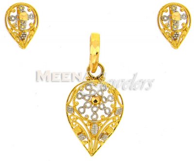 22 Kt Gold Pendant Sets ( Gold Pendant Sets )