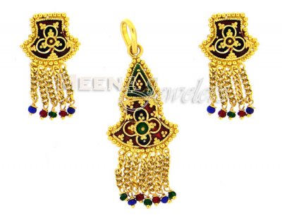 22 Kt Gold Pendant Sets ( Gold Pendant Sets )