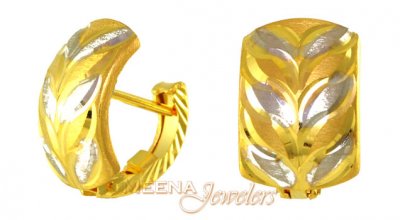 22Kt Gold Clip On Earrings ( Clip On Earrings )