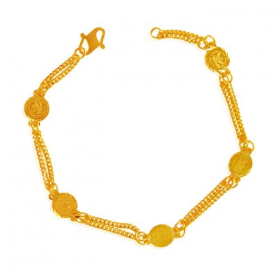 22Kt Gold Ginni Bracelet ( Ladies Bracelets )