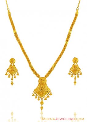 22k Designer Pendant Style Set  ( 22 Kt Gold Sets )