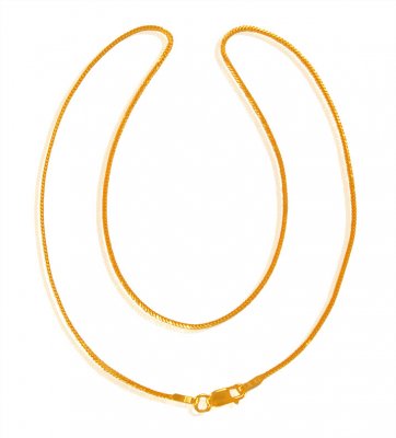 22Karat Gold Box Chain ( Plain Gold Chains )