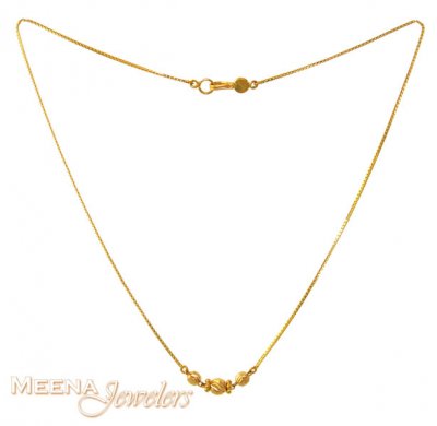 22Kt Gold Dokya Chains ( 22Kt Gold Fancy Chains )