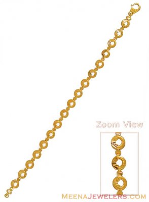 22k Gold Bracelet ( Ladies Bracelets )