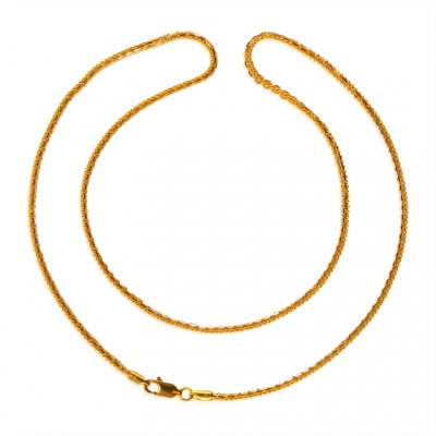 22K Fancy Gold Chain ( 22Kt Gold Fancy Chains )