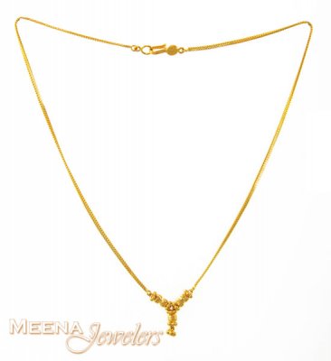 22Kt Gold Dokya Chains ( 22Kt Gold Fancy Chains )