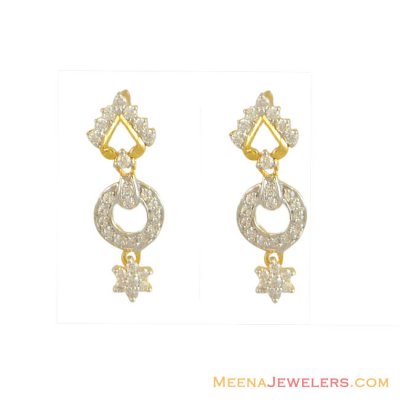 22K Fancy Signity Earrings ( Signity Earrings )