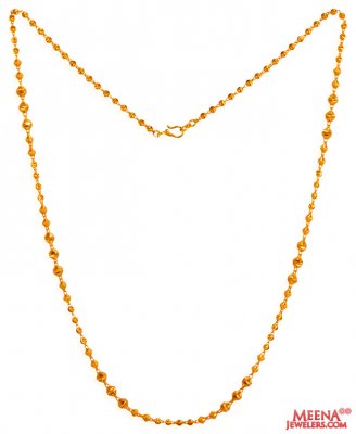 22Kt Gold Fancy Long Chain ( 22Kt Long Chains (Ladies) )