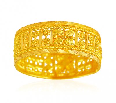 22k Gold Ladies Band  ( Ladies Gold Ring )