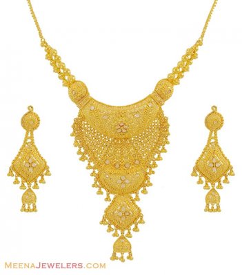 22K Designer Necklace Set ( 22 Kt Gold Sets )