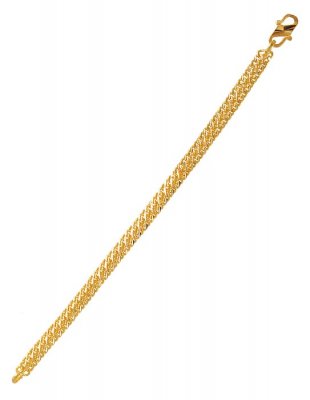 22Kt Gold Ladies Bracelet ( Ladies Bracelets )