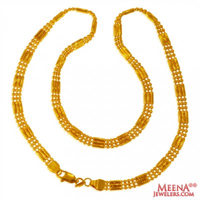 22 Kt Gold Chain  ( Plain Gold Chains )