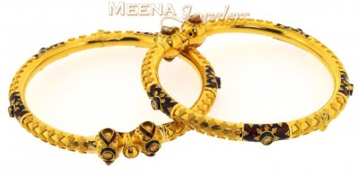 22Kt Gold Bangle ( Kadas) ( Kadas )