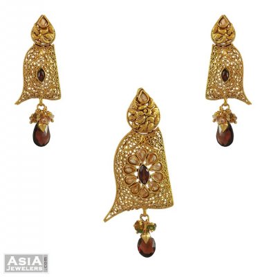 Designer Antique Pendant Set ( Antique Pendant Sets )