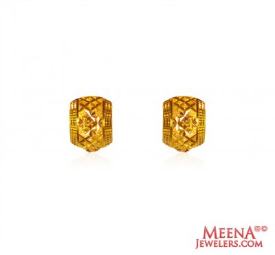 22Kt Gold Clip On Earrings ( Clip On Earrings )