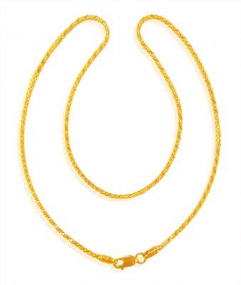 22kt Gold Box Chain ( Plain Gold Chains )