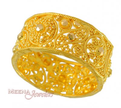 22Kt Gold Indian Band ( Ladies Gold Ring )