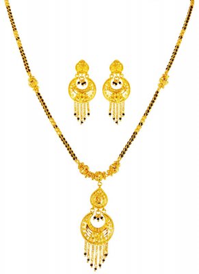 22K Gold Mangalsutra Set ( Gold Mangalsutra Sets )