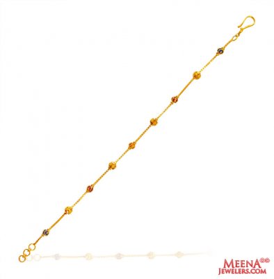 22kt Gold Bracelet for Ladies ( Ladies Bracelets )