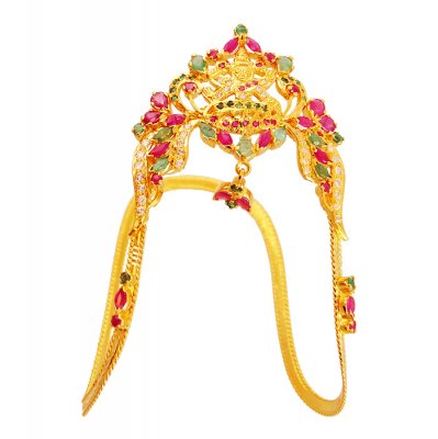 22k Kids Laxmi Vanki ( Gold Armlet (Baju Bandh) )