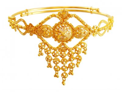 22K Gold Traditional Vanki ( Gold Armlet (Baju Bandh) )