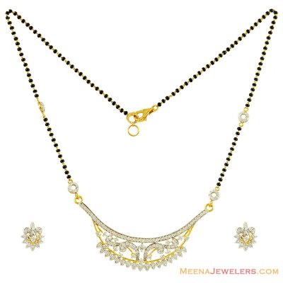 22k Designer Mangalsutra Set  ( Gold Mangalsutra Sets )