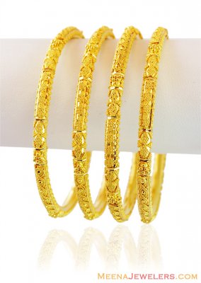 22k Exclusive Gold Bangles ( Set of Bangles )