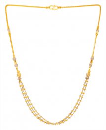 22kt Gold Fancy Necklace Chain ( 22Kt Gold Fancy Chains )